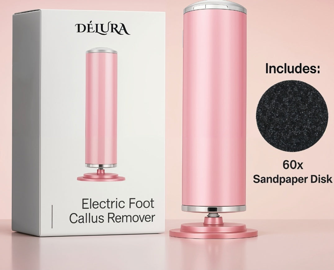 Dèlura Electric Foot Callus Remover™